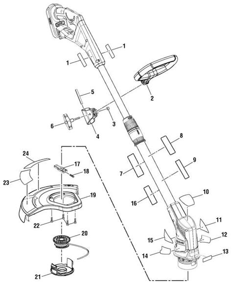 Exploring the Ryobi Weed Eater Parts Diagram: A Comprehensive Guide