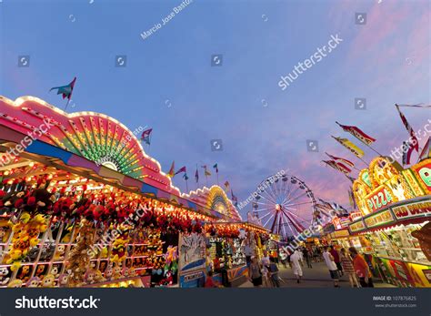 Brockton, Usa - July 04: The Traditional Brockton Fair In Massachusetts ...