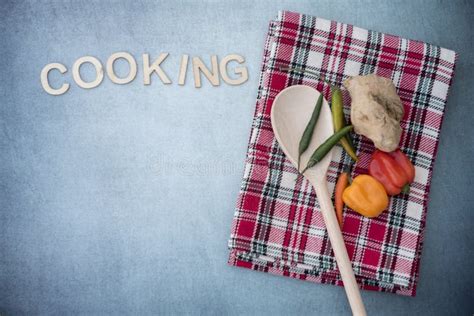 The Word Cooking Written with Cracker Stock Photo - Image of calming, word: 77557588