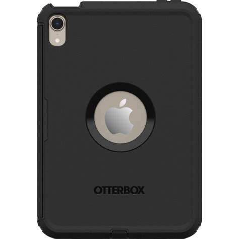 Black Antimicrobial iPad Mini (6th gen) Case | OtterBox