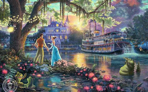 Thomas Kinkade "Disney Dreams" - Princesses Disney fond d’écran (31528028) - fanpop