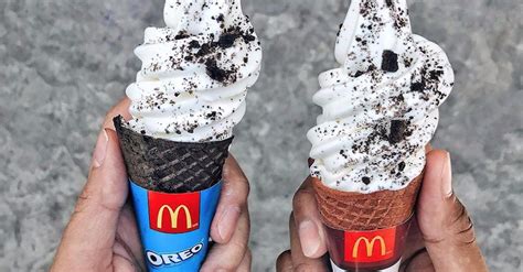 McDonald's Oreo Ice Cream Cone | POPSUGAR Food