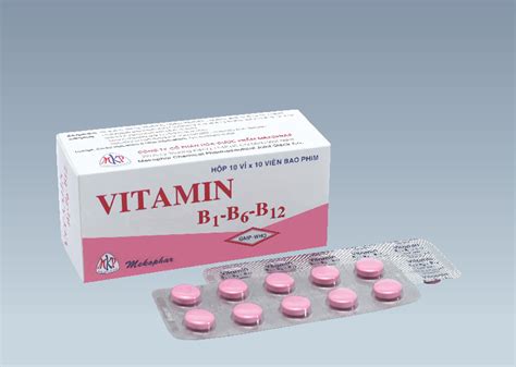 Vitamin B1- B6- B12 - Mekophar