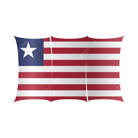 Liberia Flag Vector, Liberia, Flag, Liberia Day PNG and Vector with ...