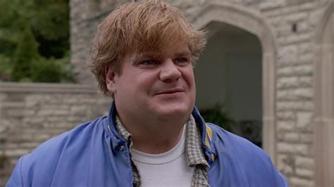 Chris Farley Getting Bored Off-Screen Led To Tommy Boy's Most Famous Scene