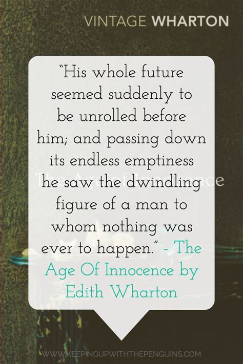 "His whole future seemed suddenly to be unrolled before him; and passing down its endless ...