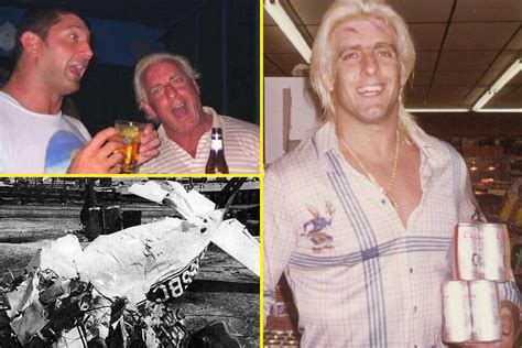 Ric Flair broke his back but survived a plane crash, spent $60,000 a ...