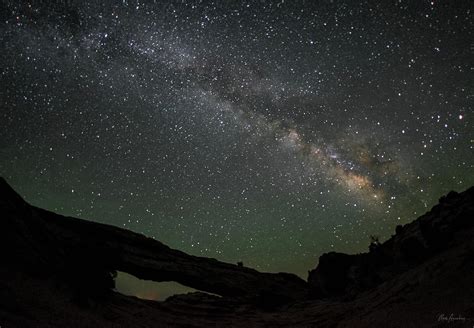 Canyonlands Mesa Arch Milky Way Photograph by Mark Ayzenberg - Pixels