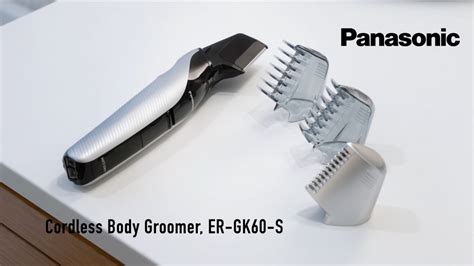 Panasonic Electric Body Groomer & Trimmer for Men ER-GK60-S, Cordless ...