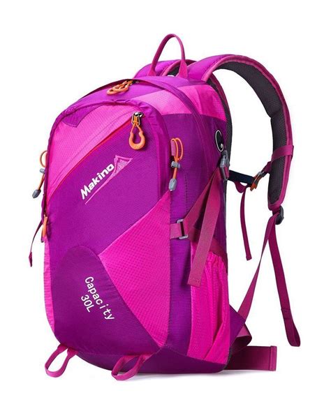 Makino Waterproof Travel Backpack - Purple