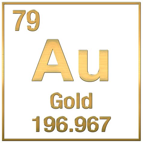 Periodic Table Gold Symbol - Periodic Table Timeline