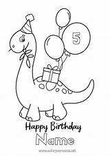 Coloring Page No794  Gifts Birthday Dinosaurs sketch template