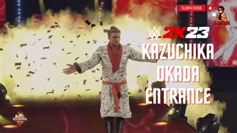 Kazuchika Okada Entrance WWE 2K23 - YouTube