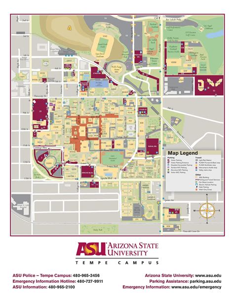 Asu Stadium Parking Map