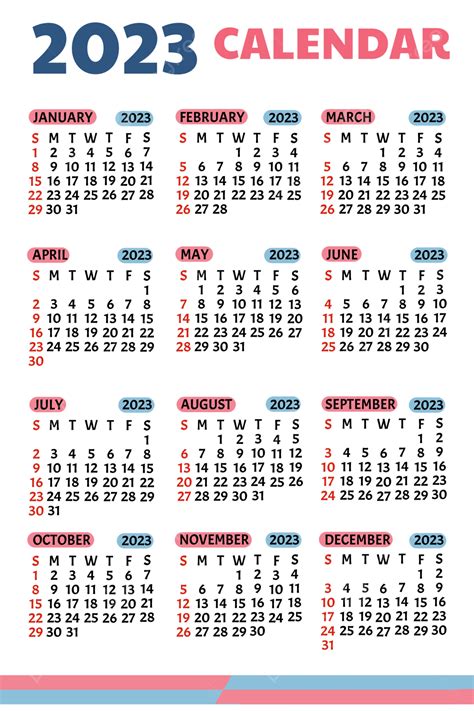 Gambar Kalender Desain Perusahaan 2023 Kalender 2023 Perusahaan Png - Riset