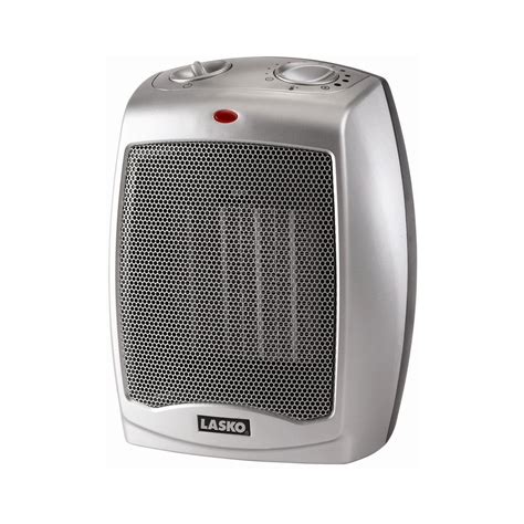 Lasko 1500W Ceramic Space Heater with Adjustable Thermostat, 754200 ...