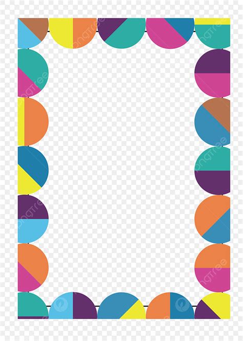 Clip Art Colorful Borders And Frames