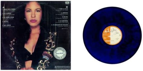 Selena Como La Flor Colombian vinyl LP album (LP record) (280796)