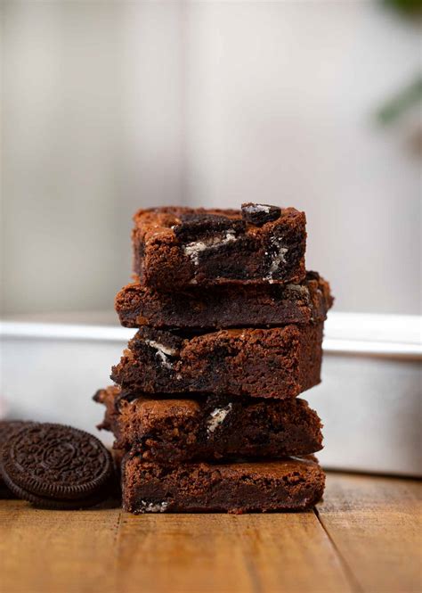 Oreo Brownies Recipe - Dinner, then Dessert