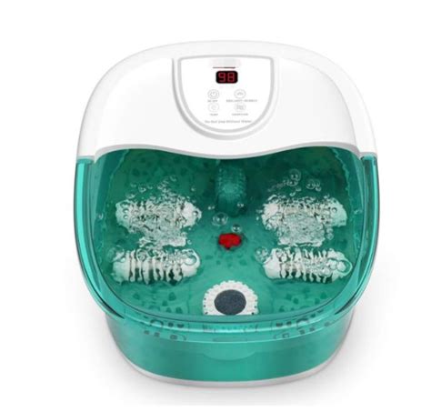 Foot Spa/ Foot Bath Massager with Heat O₂ Bubbles Vibration 3 in 1 for winter-savesoo.com