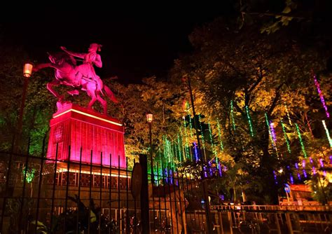 Photos from Mumbai: Shivaji Park illuminates with colourful lighting