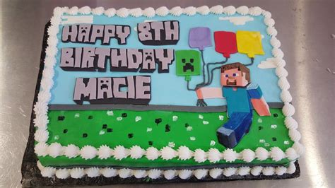 Minecraft Steve cake Kid Cakes, Minecraft Party, Celebrations, Cake Decorating, Steve, Birthday ...