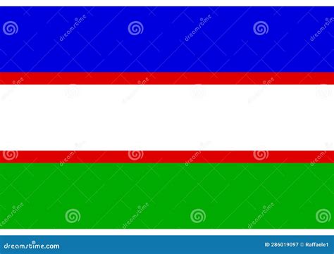 Flag of Santiago De Cali Colombia Stock Illustration - Illustration of ...