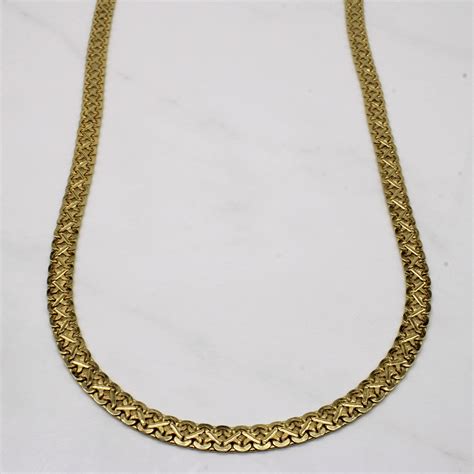 14k Yellow Gold Chain | 18" | – 100 Ways