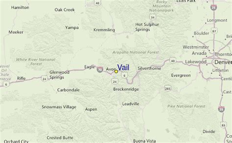 Vail Ski Resort Guide, Location Map & Vail ski holiday accommodation