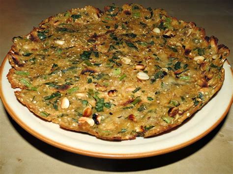 Sarva Pindi (Rice Flour Pancake): 1 cup rice flour 1 onion 3 garlic slice 1 tsp cumin seeds 2 ...