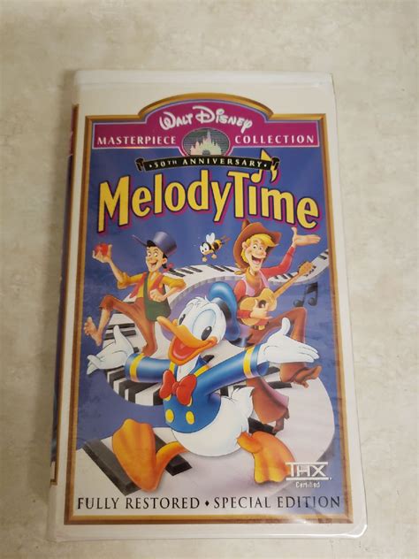 Melody Time VHS | Disney classics collection, Classic disney, Disney