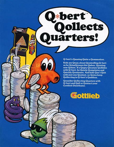 Q*bert Arcade Game | Vintage Arcade Game