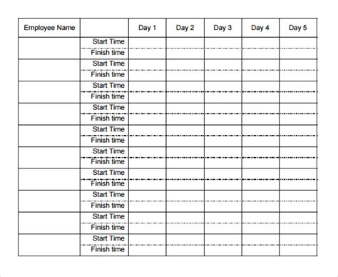 28+ Weekly Timesheet Templates – Free Sample, Example Format Download ...