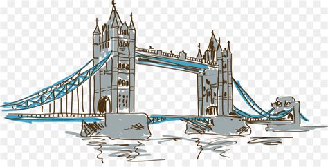 Cartoon London Bridge Png - Feketerdo