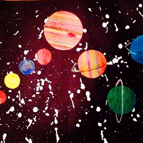 Solar System easy peasy project! | Solar system art, 4th grade art, Art