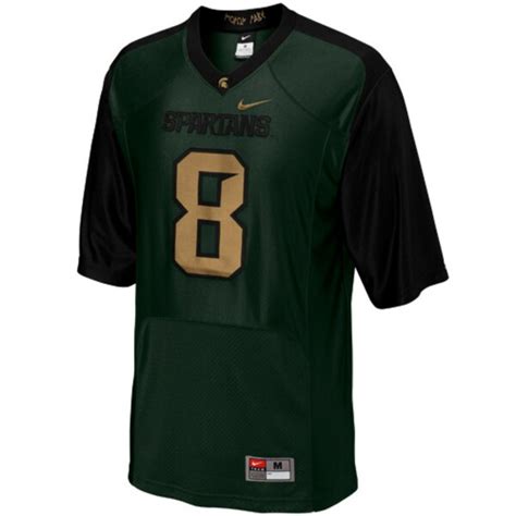 Nike Michigan State Spartans #8 2011 Pro Combat Rivalry Replica ...