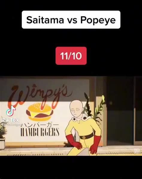 Saitama vs Popeye TikTok - iFunny