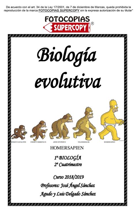 Biología Evolutiva – Supercopy