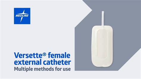 Versette® Female External Catheter - Instructions for Use on Vimeo