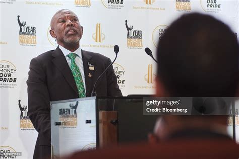 Lesetja Kganyago, governor of South Africa's reserve bank, speaks ...