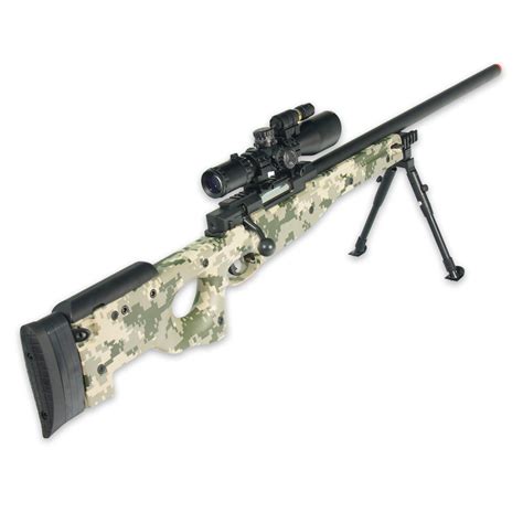 UTG Shadow OPS Sniper Airsoft Rifle | BUDK.com - Knives & Swords At The Lowest Prices!