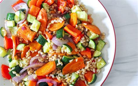 Mediterranean Roasted Barley Salad | Barley