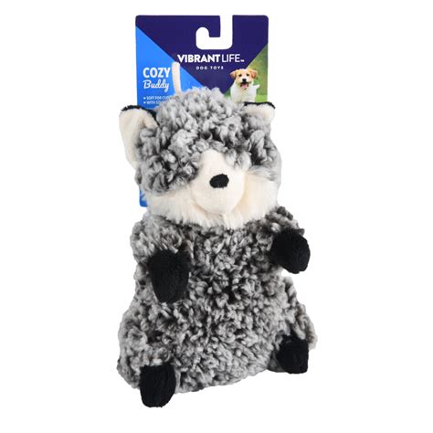 Vibrant Life Cozy Buddy Forest Critter Dog Toy, Chew Level 3 - Walmart ...