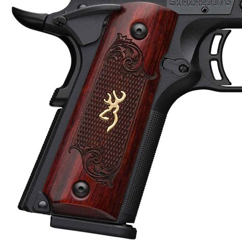 Browning 1911-380 Black Label Medallion Laser 380 Auto (ACP) 3.63in Stainless/Black Pistol - 8+1 ...