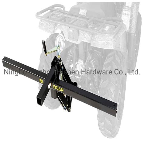 ATV/UTV, Manually Lift and Lower Implements with Handle or Actuate Using a Drill and Socket ...