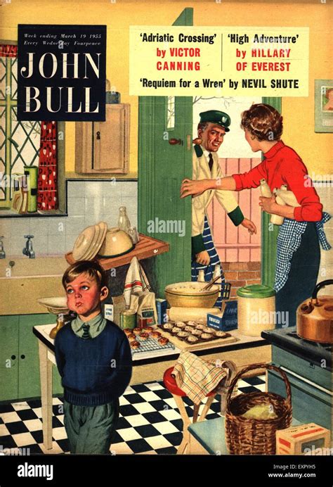 1950s UK John Bull Magazine Cover Stock Photo - Alamy