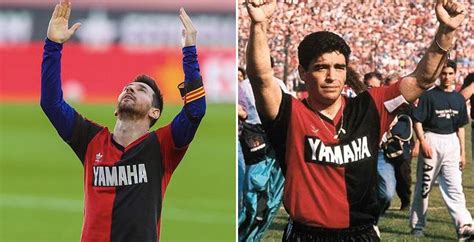 Messi Pays Tribute to Maradona by Wearing His Old Shirt Under Barça ...