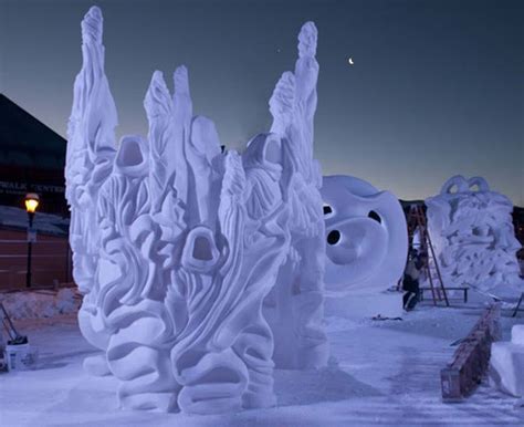 Beautiful Snow Sculptures (36 фото)