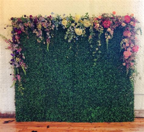 Diy Grass Wall Backdrop