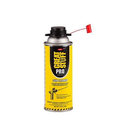 GREAT STUFF Foam Cleaner 12oz 12-oz Spray Foam Insulation in the Spray Foam Insulation ...